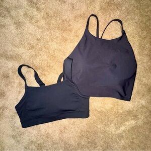 Bundle of (2) Old Navy Active Black Sports Bras